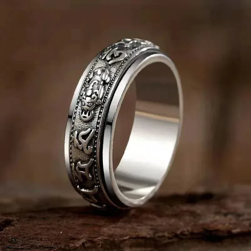 Japon style bague homme artisanale tradition