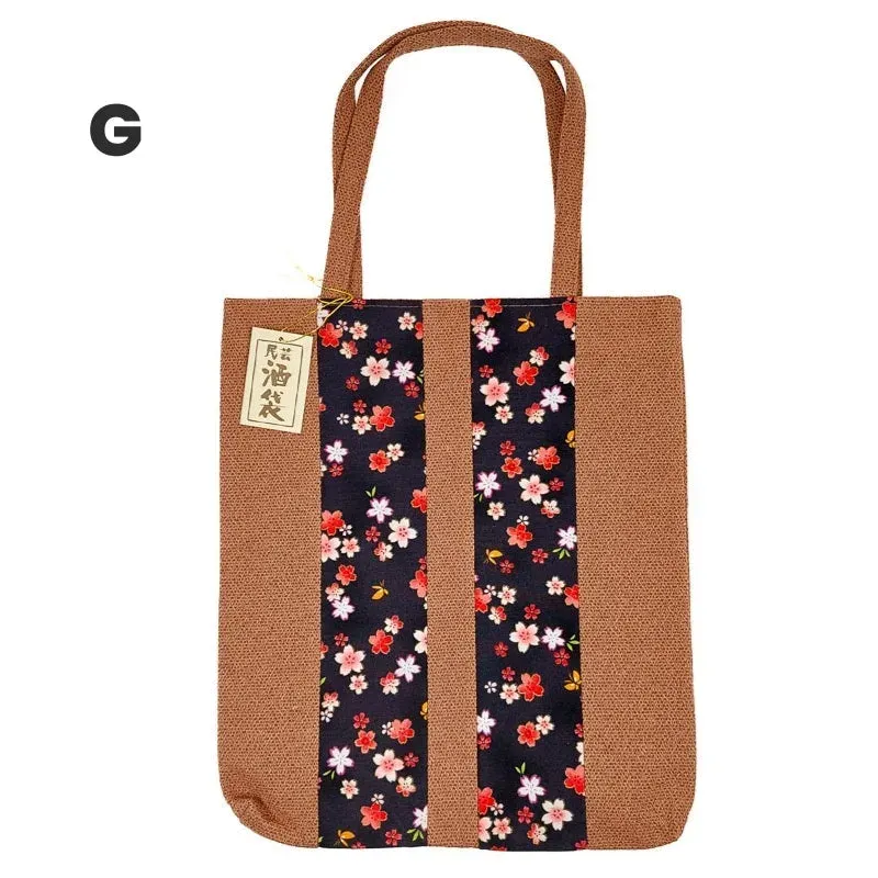 Japon style Motifs Japonais tote bag tissu kimono