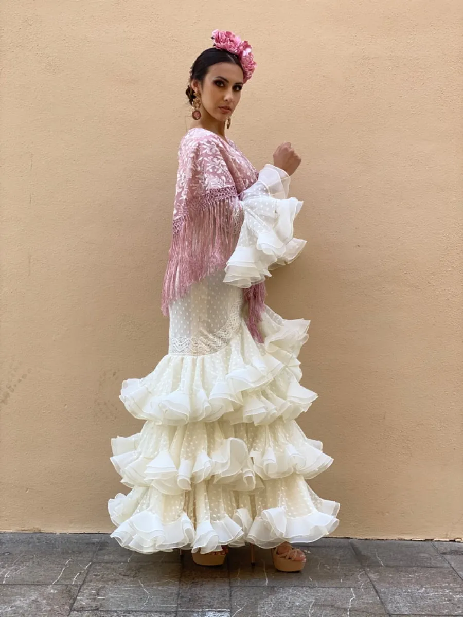 Viva la Feria Guadalupe Corin robe gitane tul plumetis