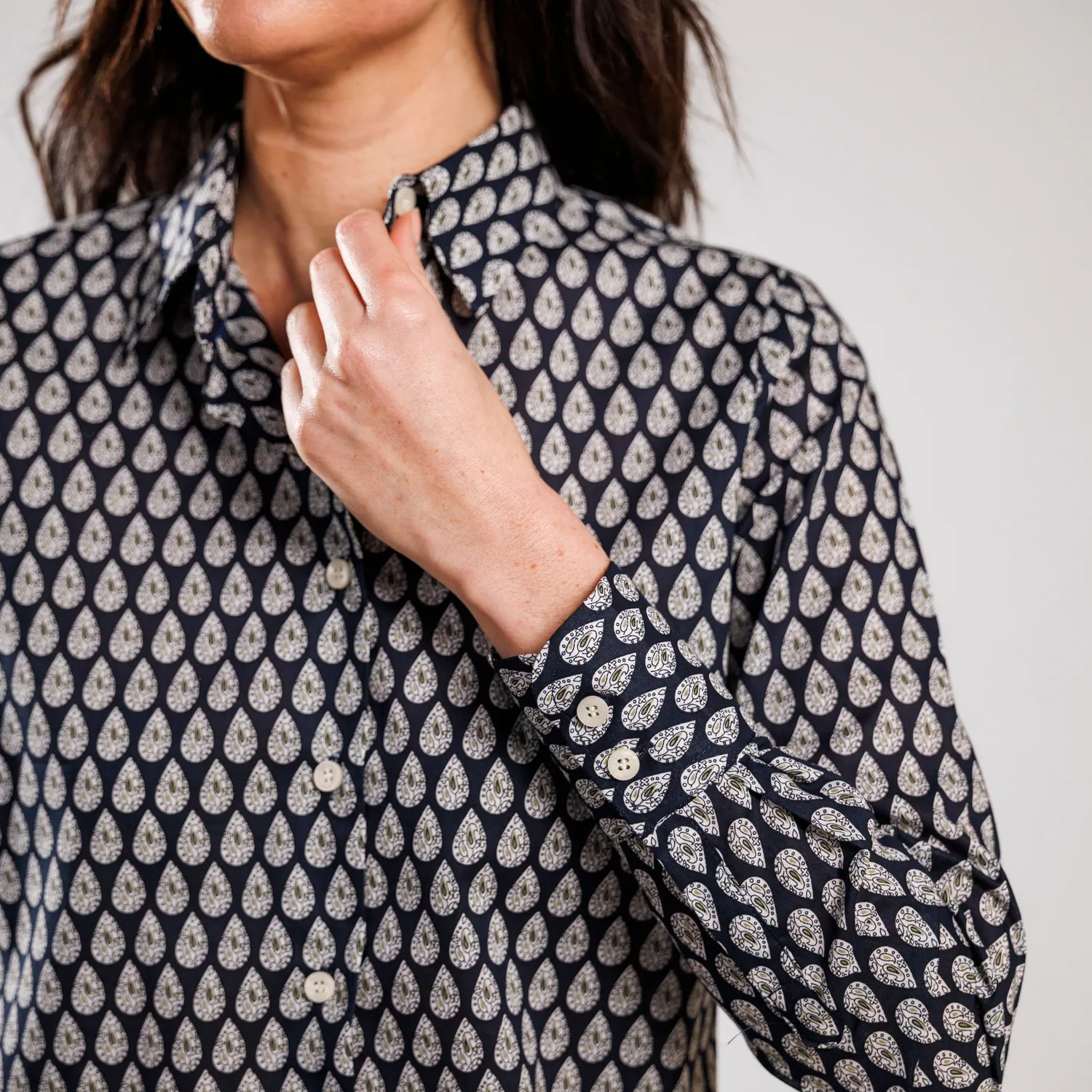 Mistral Arlaten Camiso chemisier voile coton
