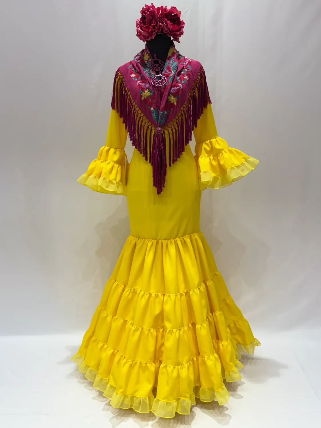 Viva La Feria Canastero robe gitane jaune canastero