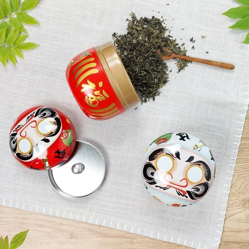 Japon style lot 2 boîtes à thé métal