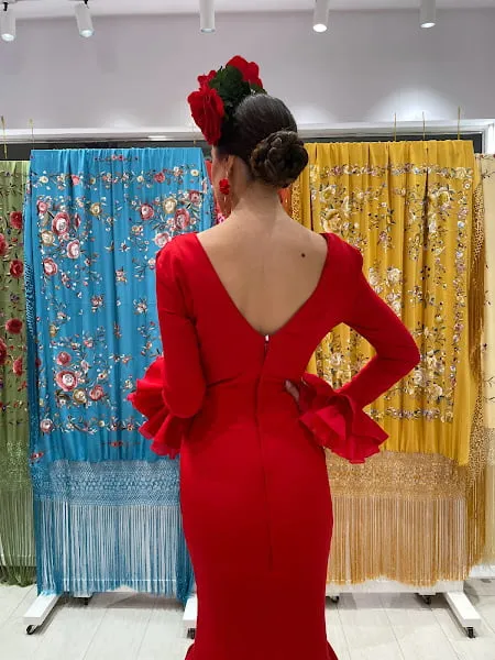 Viva La Feria Real robe flamenca unie