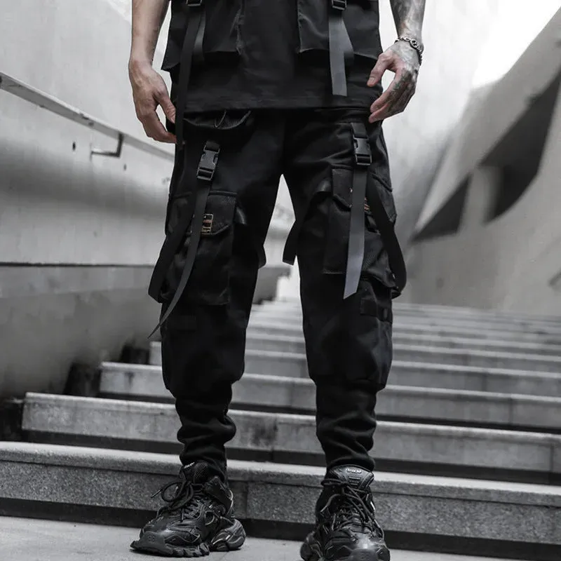 Japon style pantalon cargo Yuzuho poches