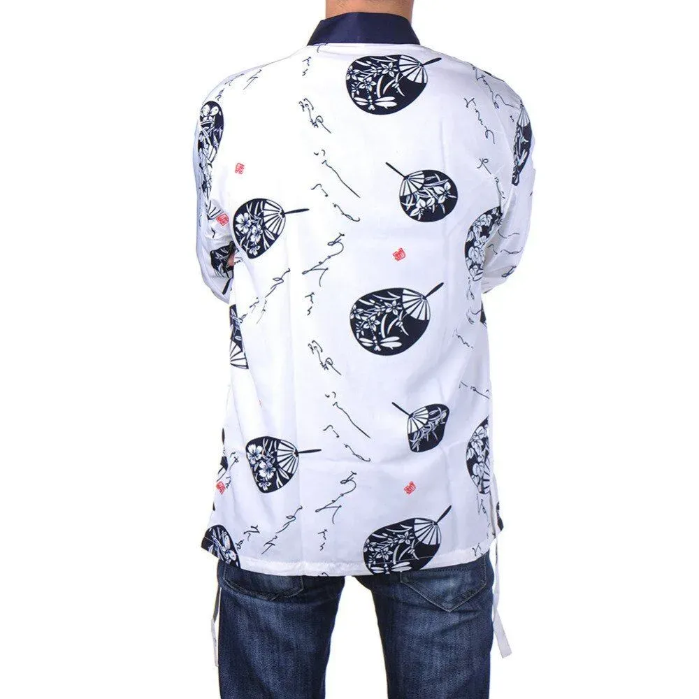 Japon style Veste chef Kudanshita veste cuisine coton