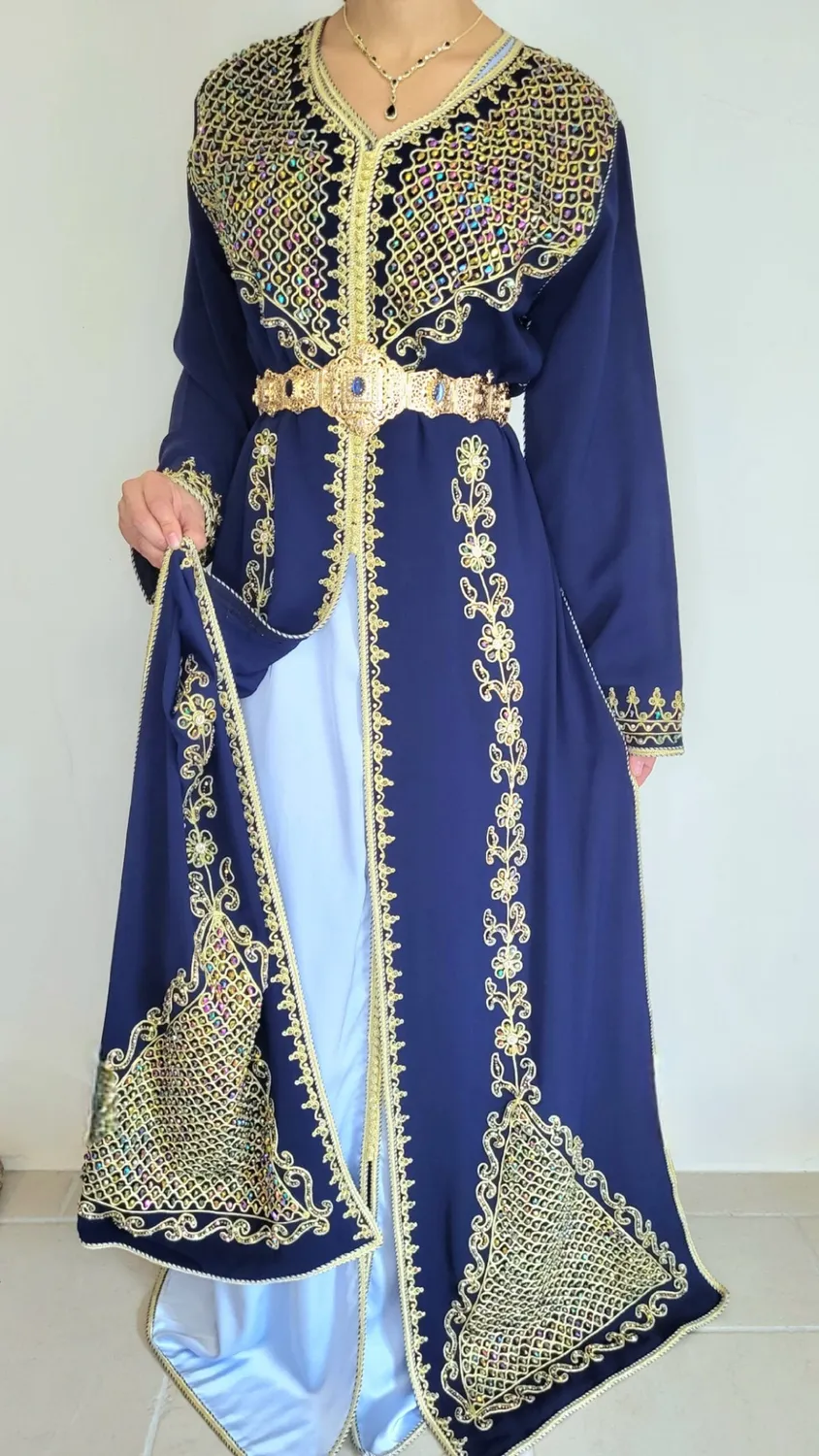 Célèbr'Orient Takchita Hiba traditionnelle perlée