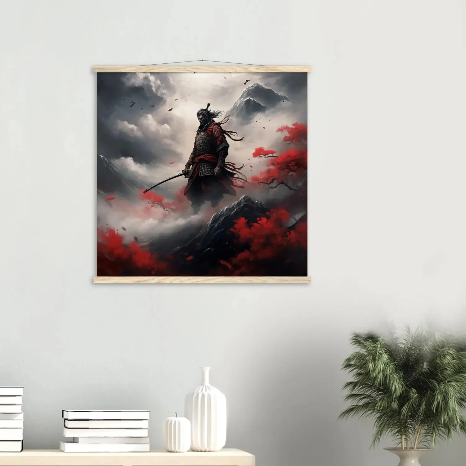 Japon style Bushido tableau samouraï