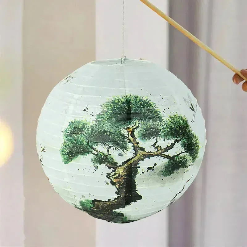 Japon Style Katori Lanterne Japonaise en Papier