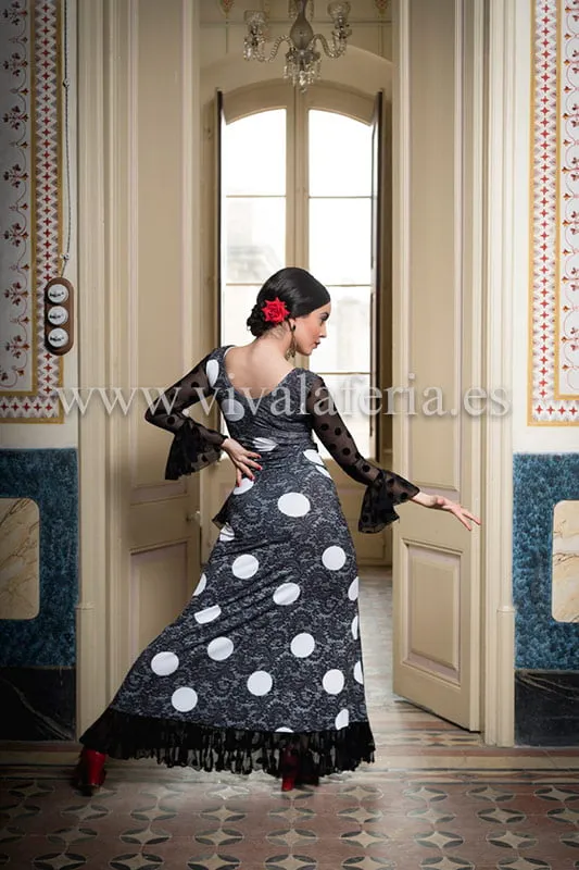 VIVA LA FERIA Sarnen jupe longue de danse flamenco
