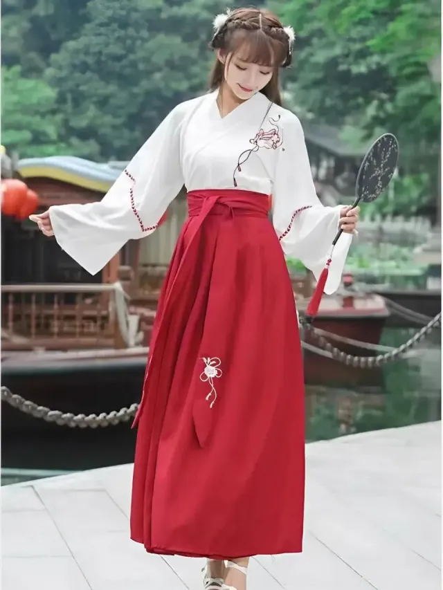 Japon style Robe Imprimé Japonais ‘atsuko’ robe fleurie