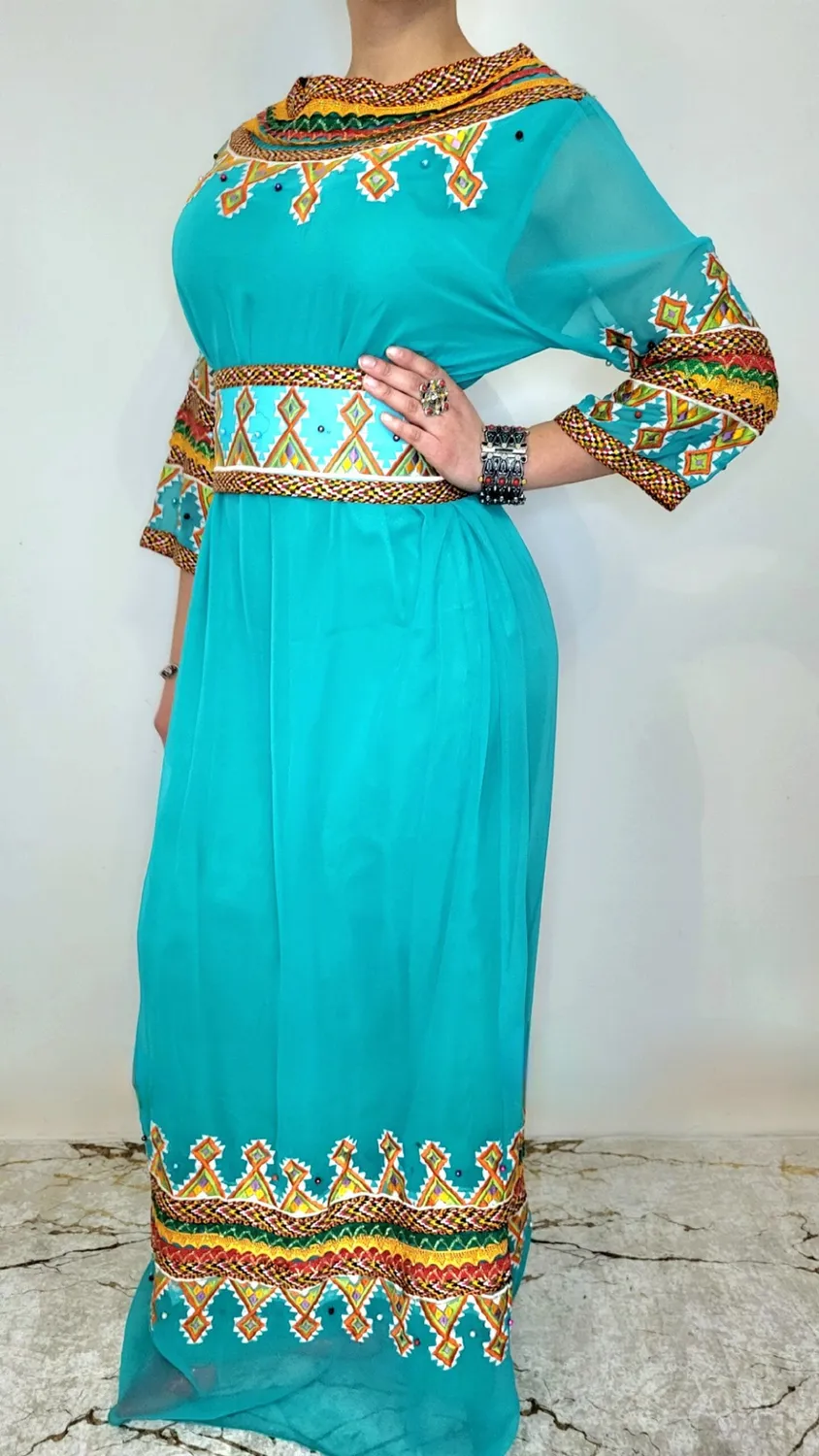 Célèbr'Orient Zaina robe kabyle à foudha