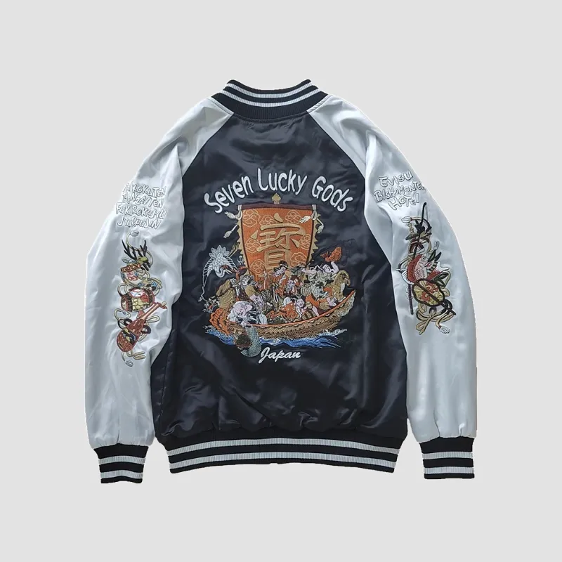 Japon style Bomber Style Japonais bomber motifs japonais