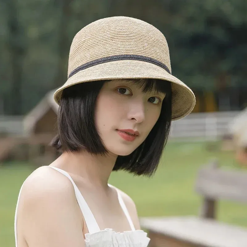 Japon style Chapeau Femme paille été asiatique