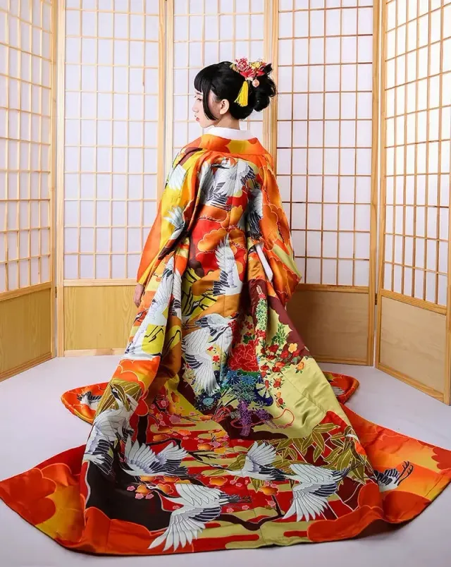 Japon style Kimono Femme Geisha kimono japonais