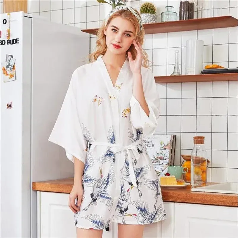 Japon style Style Kimono pyjama coupe traditionnelle