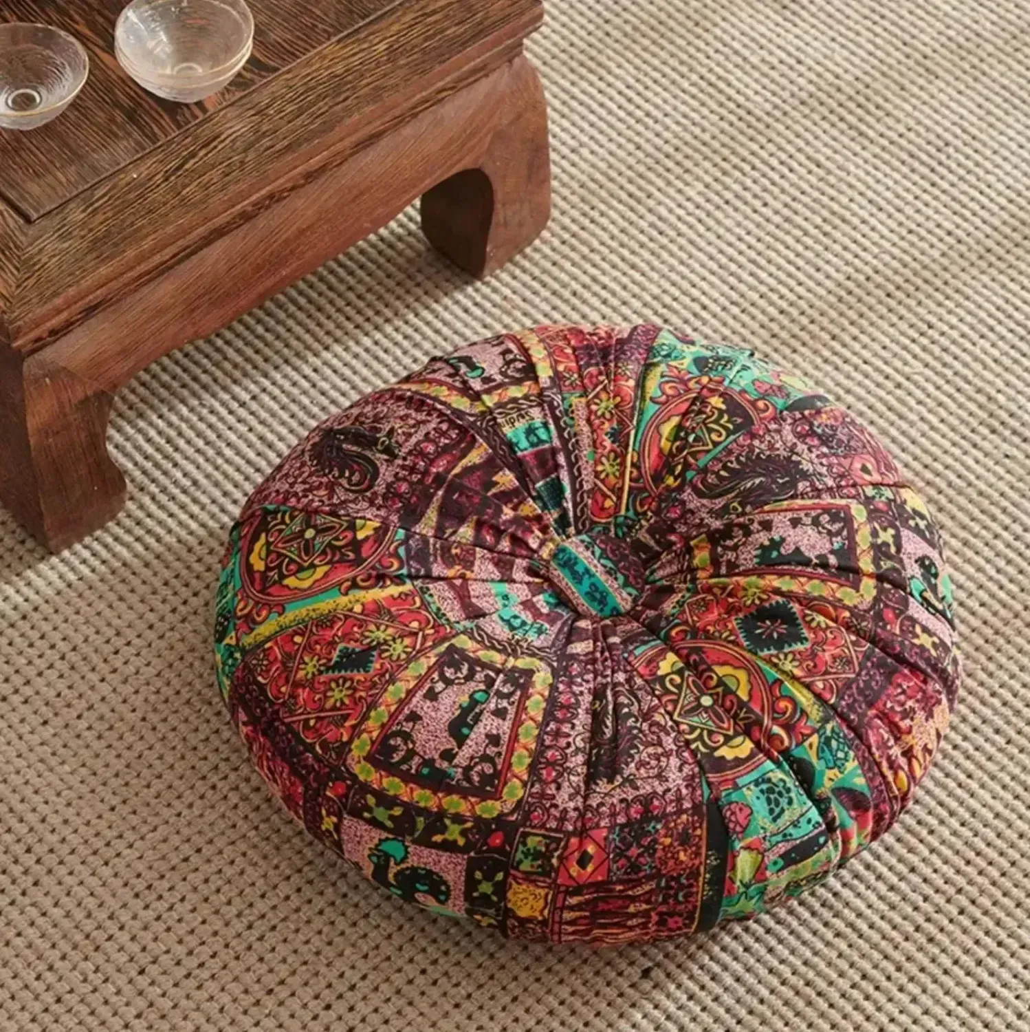 Japon style Wutapon coussin japonais motif floral