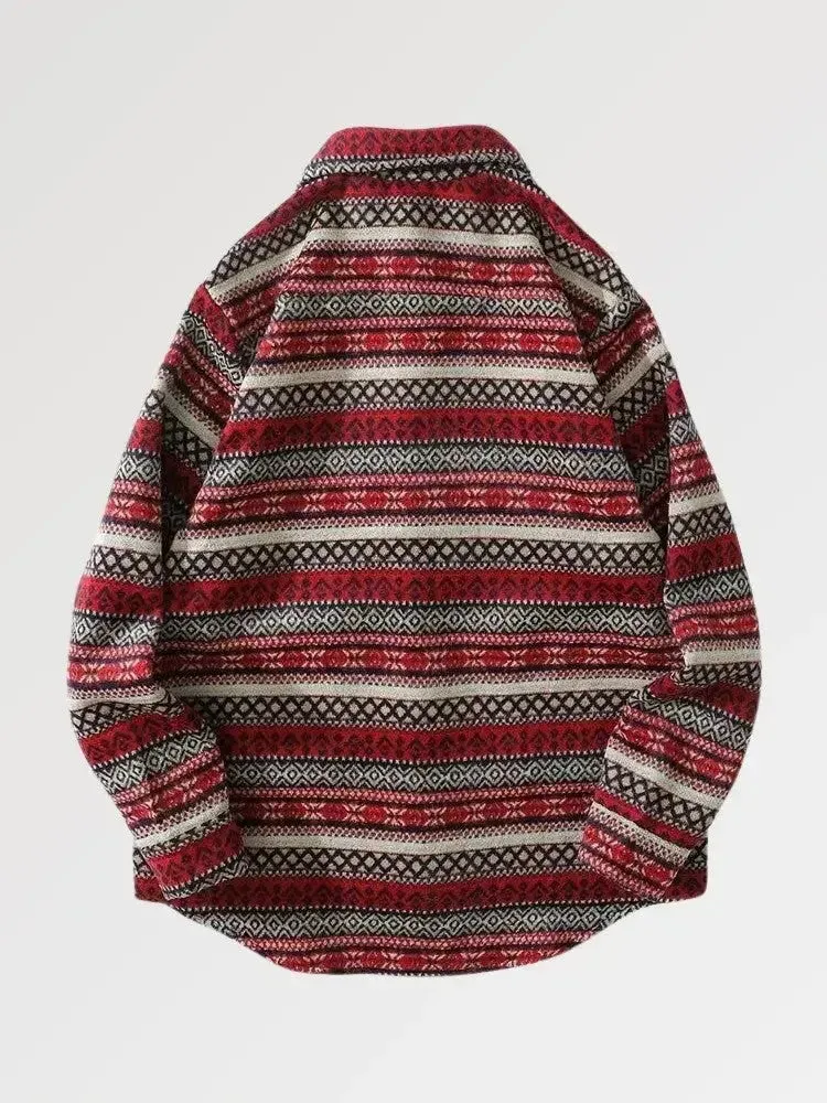 Japon style hirakawa chemise flanelle homme oversize