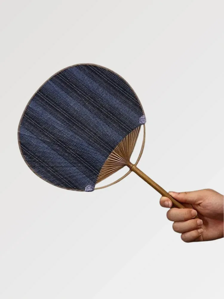 Japon Style Uchiwa Shoji éventail rond fait main