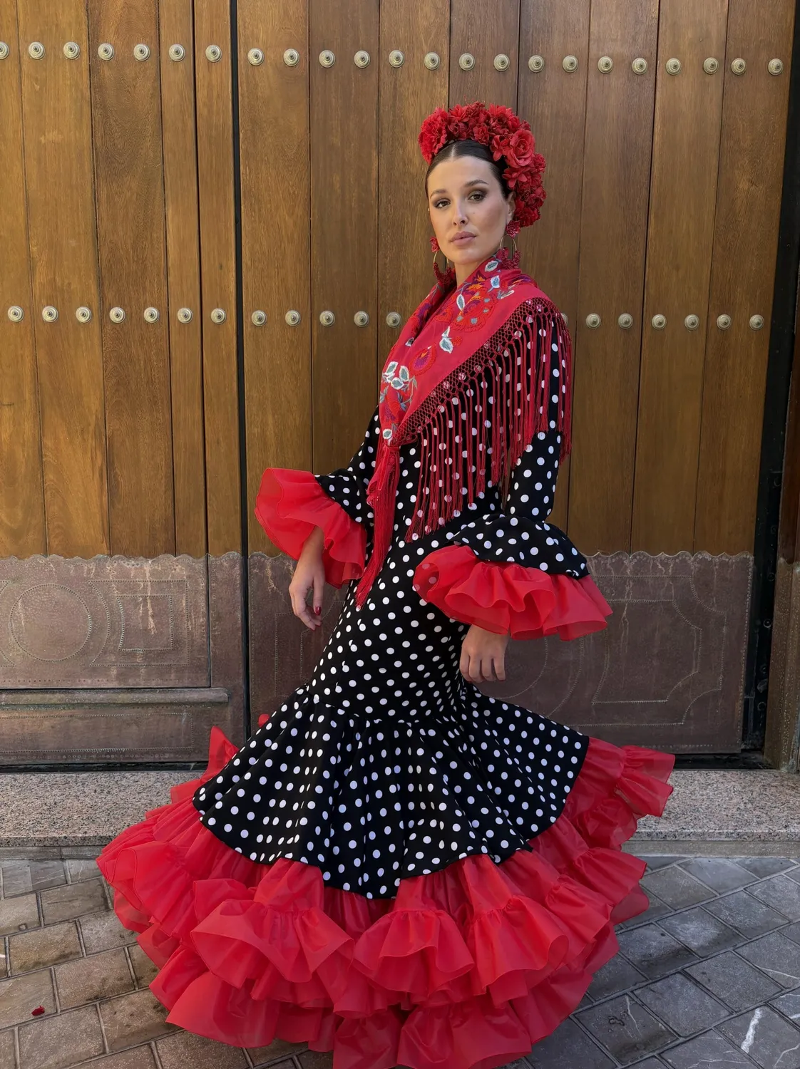 Viva La Feria Tronío robe flamenca