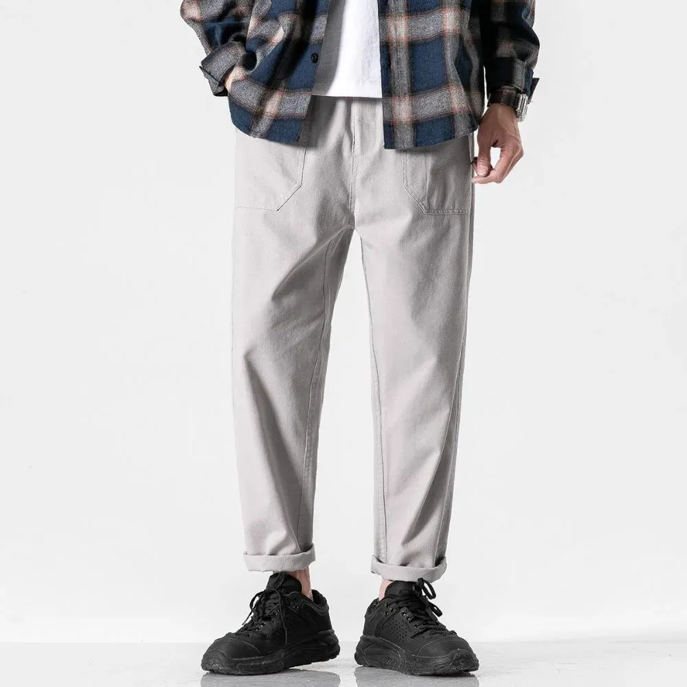 Japon style Asumi pantalon confort coupe ample