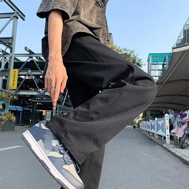 Esprit du Japon pantalon japonais coton ample wide-leg streetwear