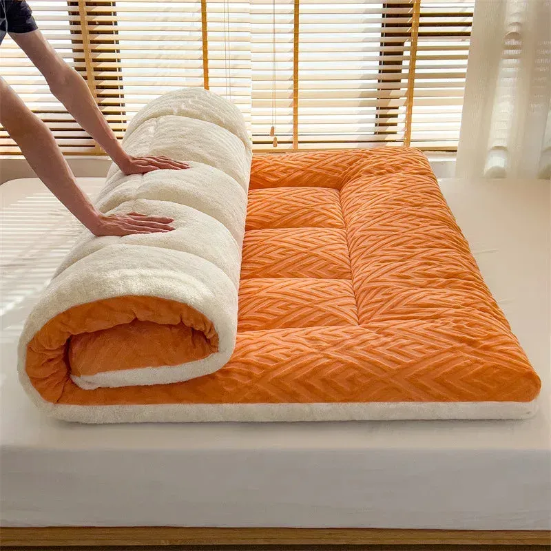 Japon style futon pliable 2 personnes confort