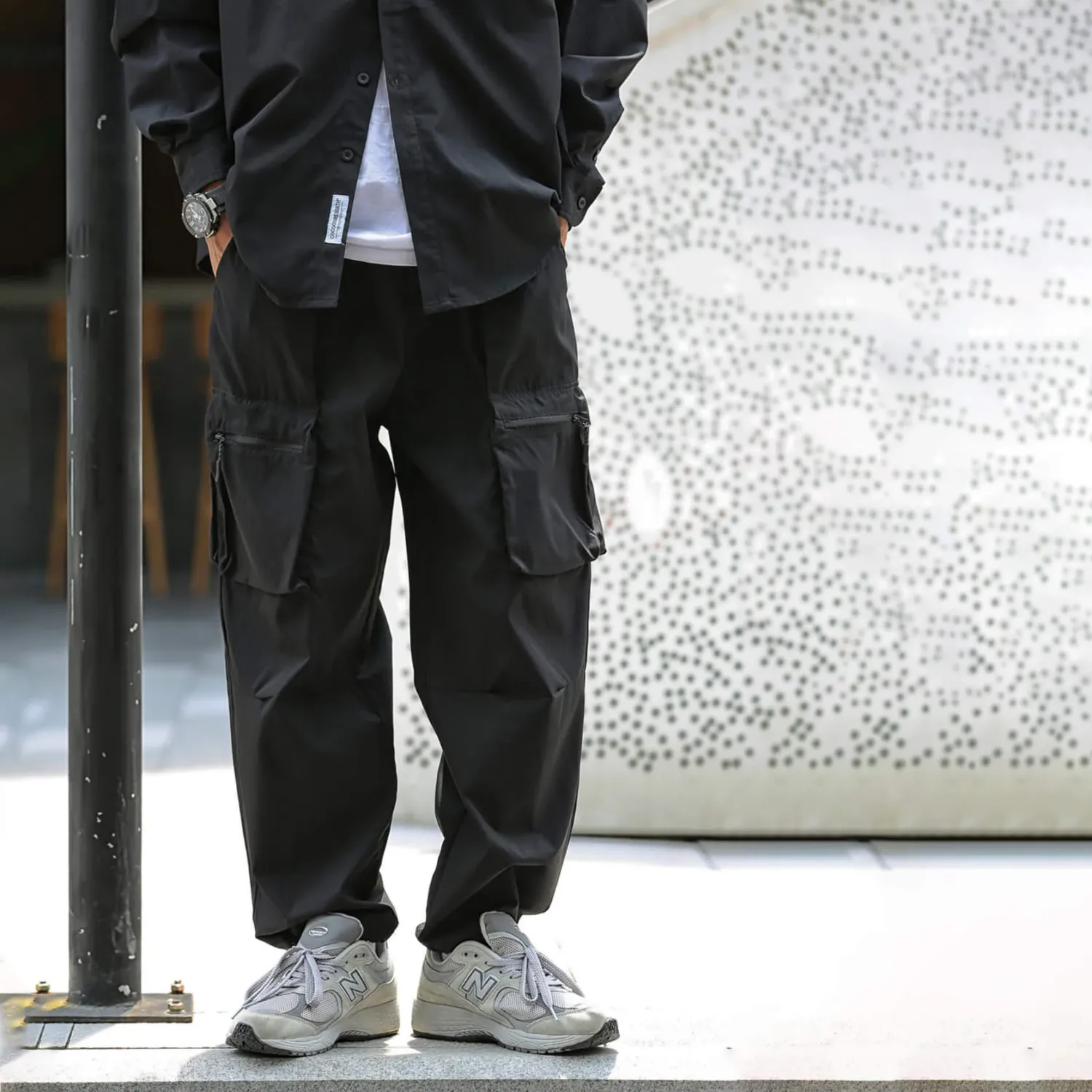Japon style Tomoe Cityboy pantalon japonais coupe ample