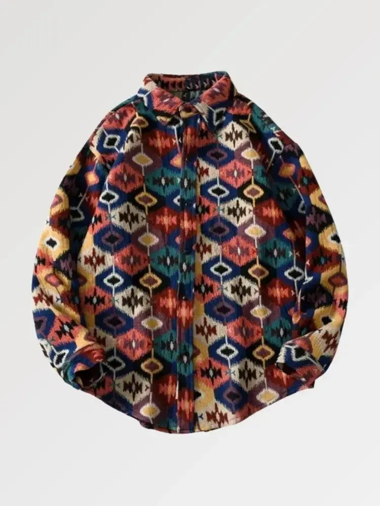 Japon style Chemise Flanelle Matelassée ‘miyama’