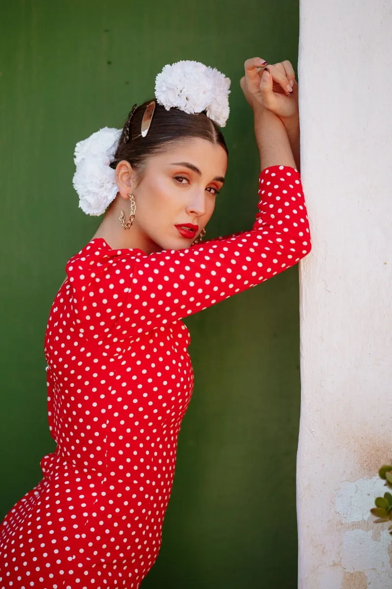 Viva La Feria Alegría robe gitane pois volants