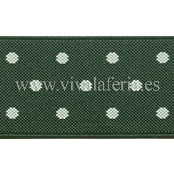 Viva La Feria bretelles élastiques à pois 3,5 cm