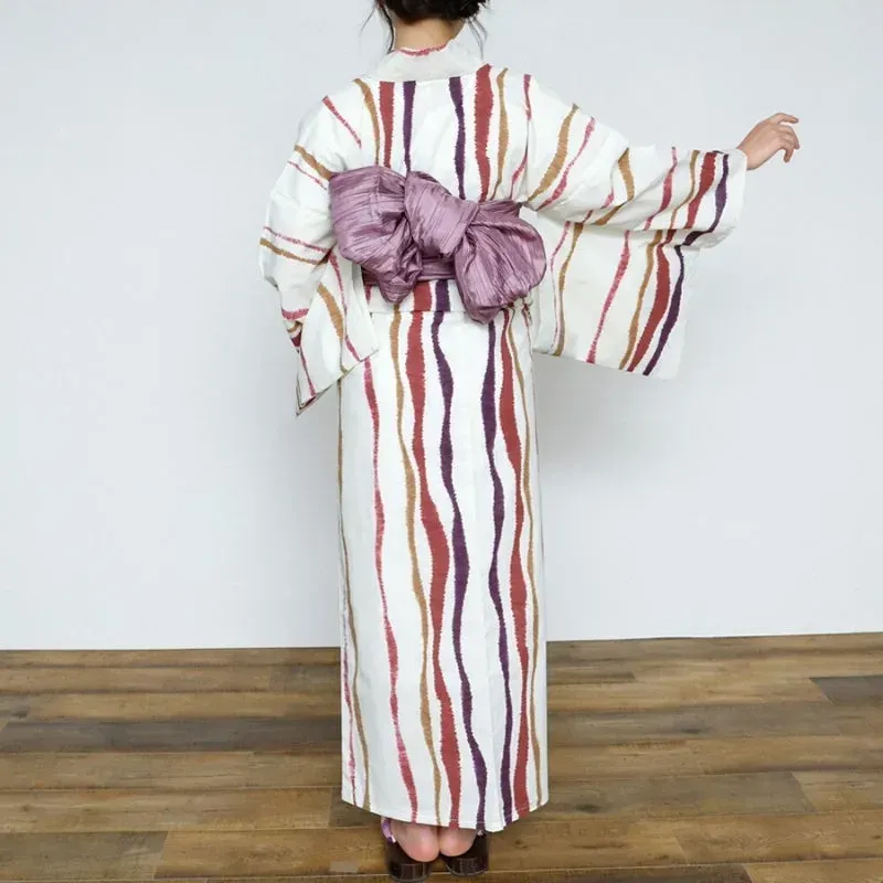 Japon style Kimono Japonais Femme Coton coupe ample