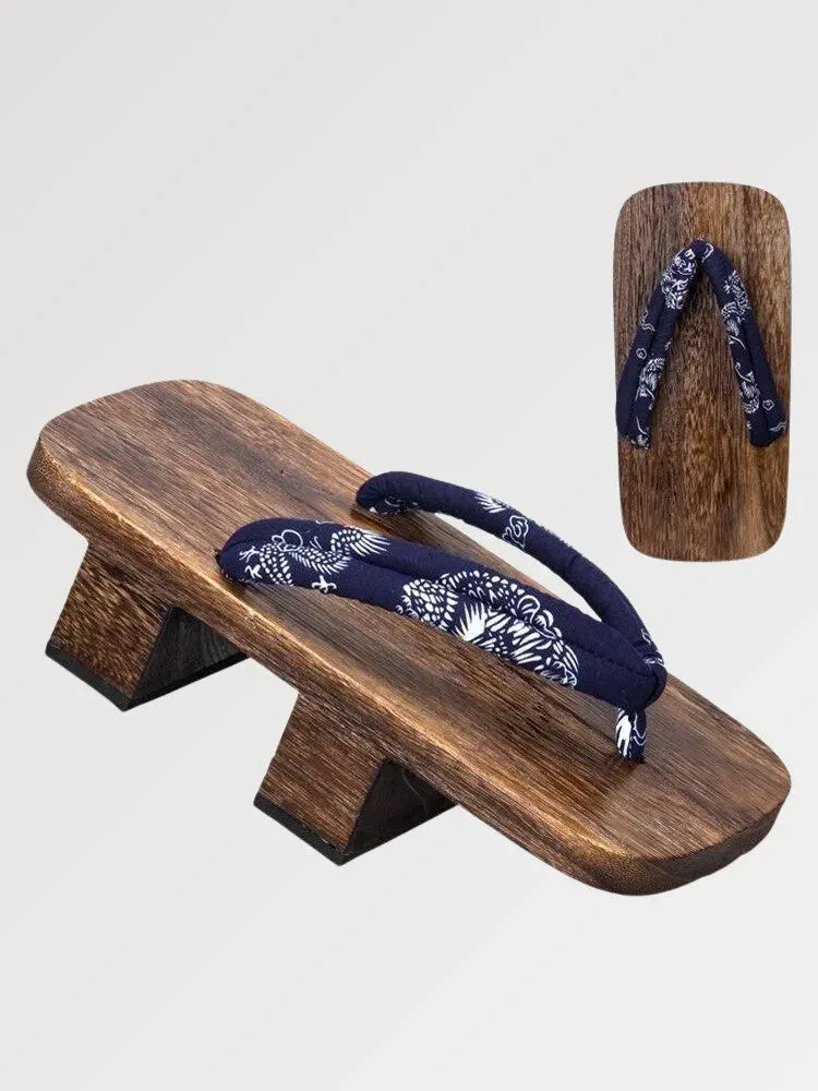 Japon style Geta Japonaise ‘sukuna’ sandales bois