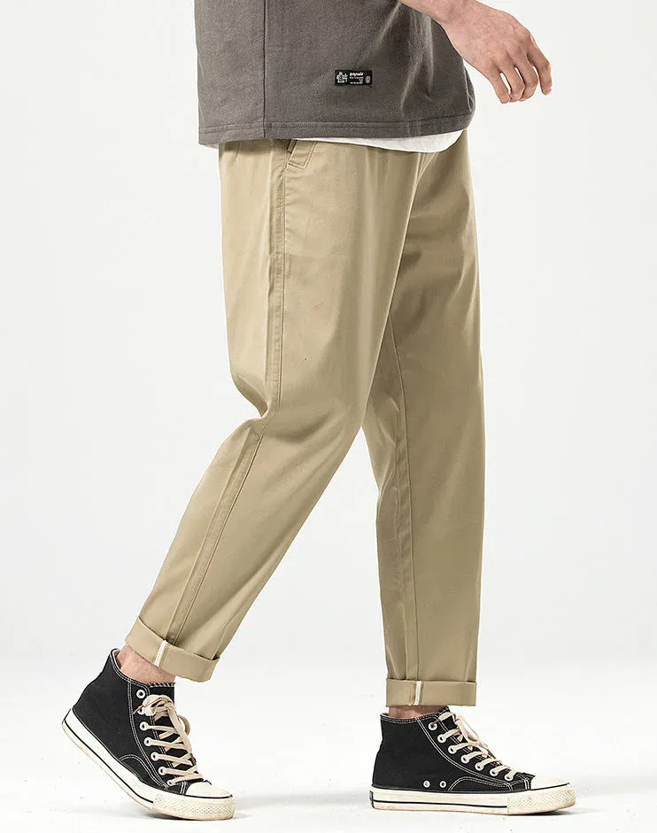 Japon style Yuzuki pantalon chino confort