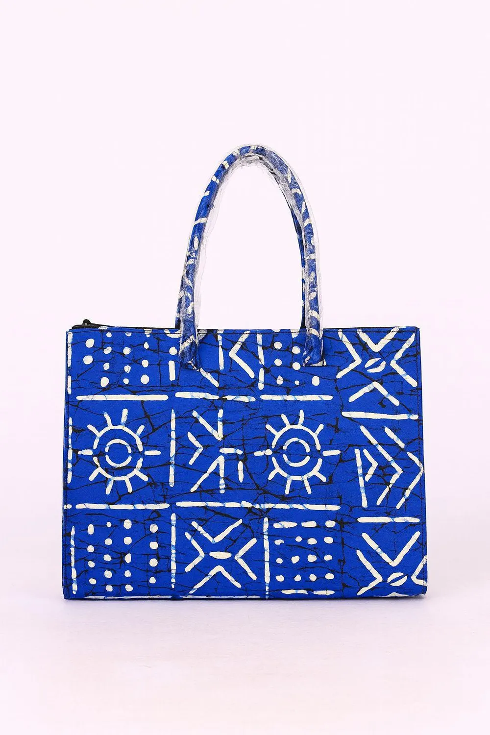 Kavazi TB01 sac tote ankara à zip heritage