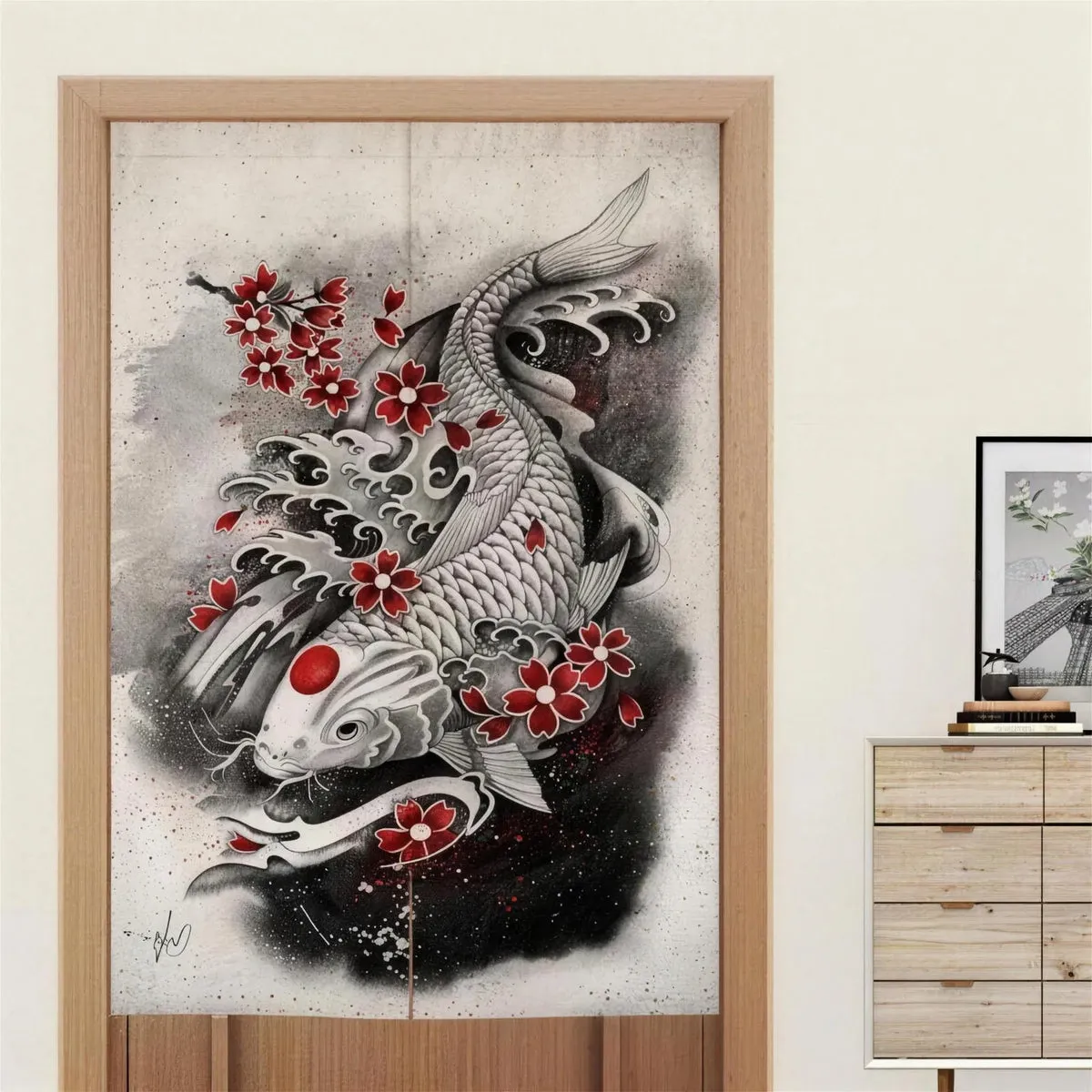 Esprit du Japon rideau noren japonais