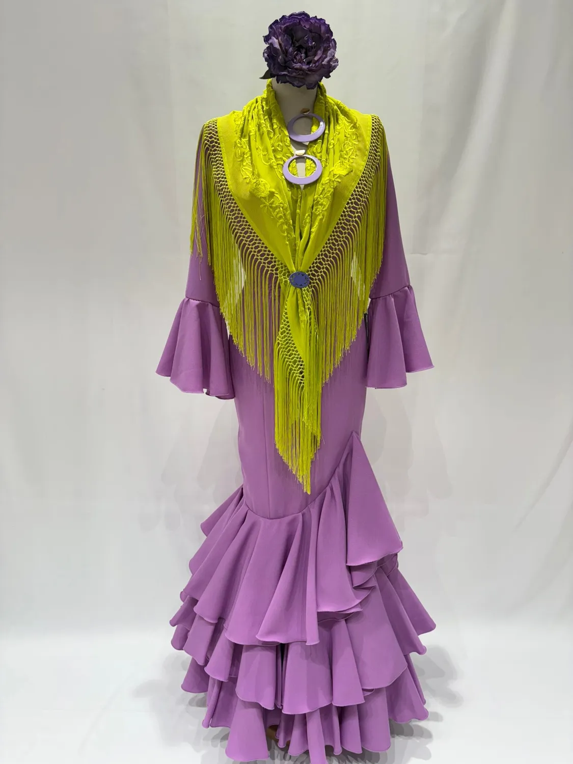 VIVA LA FERIA robe flamenca stretch
