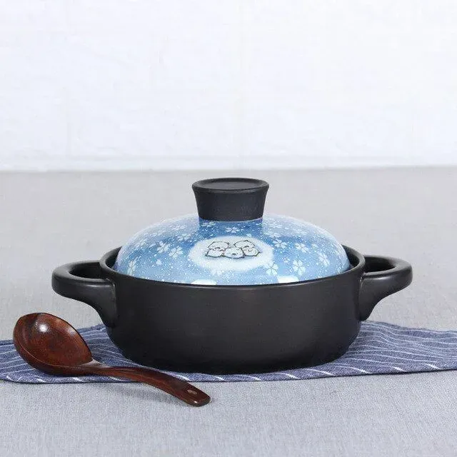 Japon style Komakai casserole céramique mijotés