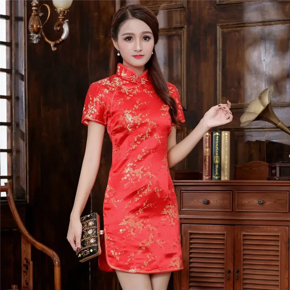 Japon style Robe Japonaise Courte robe motifs japonais