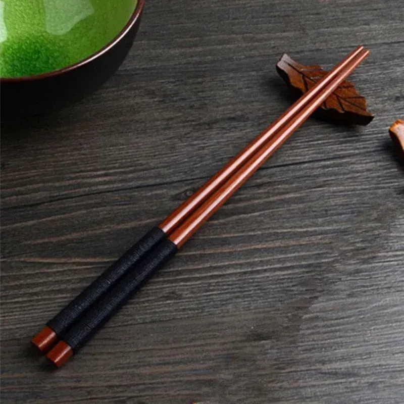 Japon style baguettes japonaises bois fil tressé