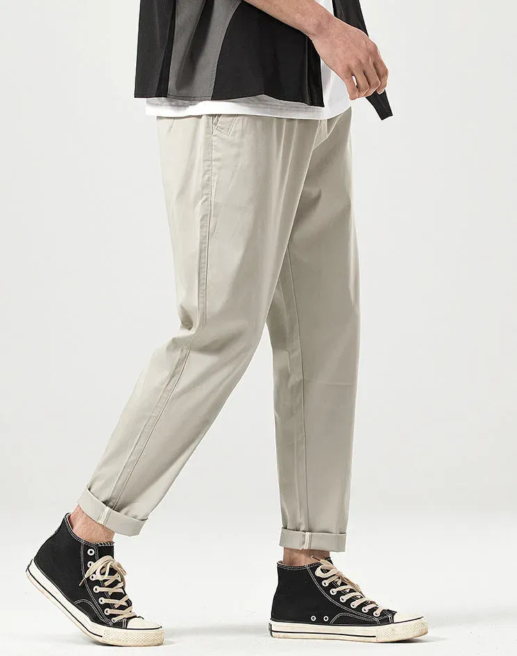 Japon style Yuzuki pantalon chino confort