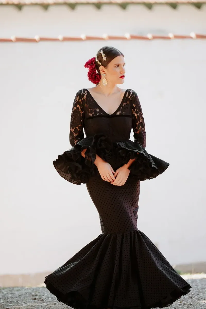 VIVA LA FERIA Garrotín robe flamenca canastera