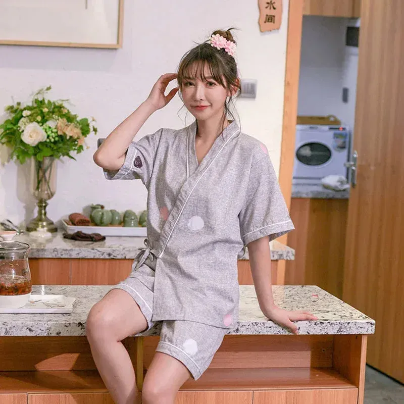 Japon style pyjama japonais femme façon kimono