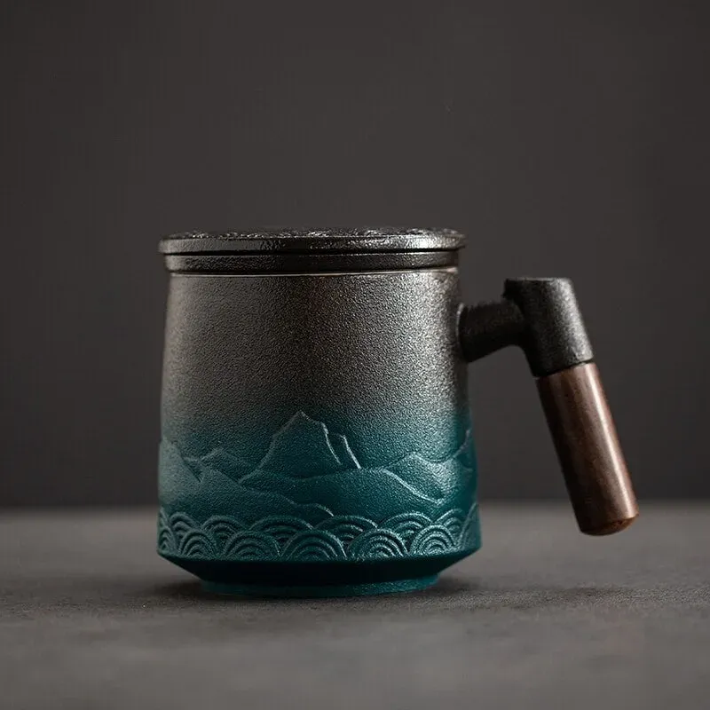 Japon style mug thé japonais
