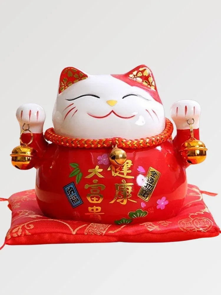 Japon style Maneki Neko tirelire porte-bonheur