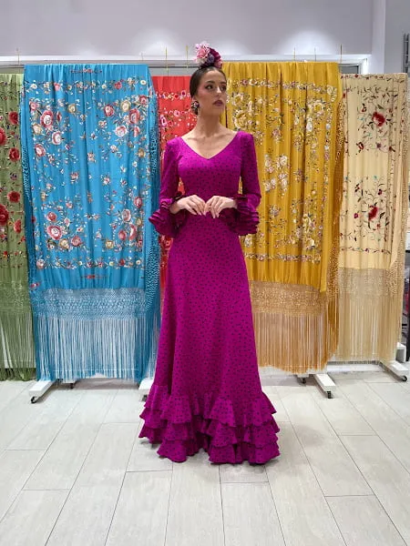 Viva La Feria Triana robe flamenca volants pois