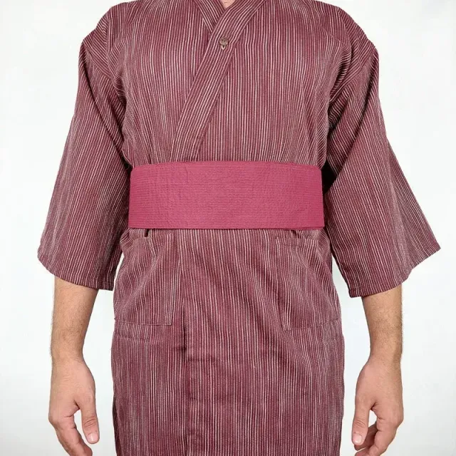 Japon style Akairo ceinture obi homme coton épais
