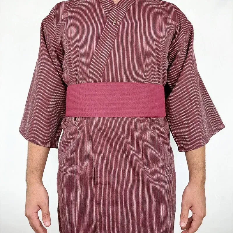 Japon style Akairo ceinture obi homme coton épais