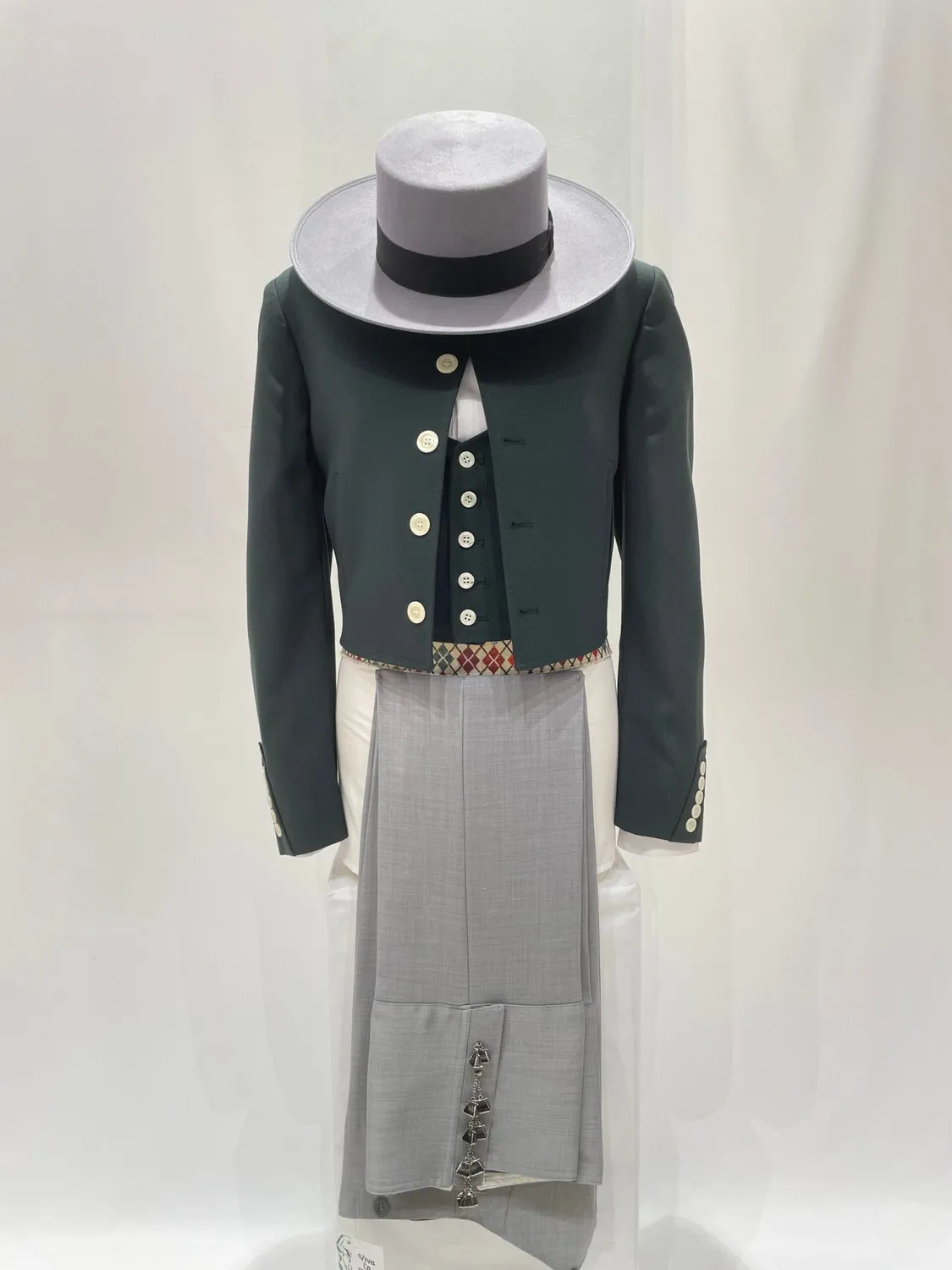 Viva La Feria Campero costume court vert