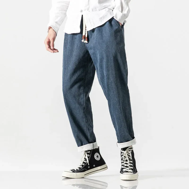 Japon style Asami pantalon denim confort