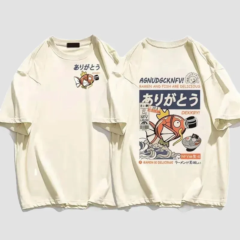 Japon style Vintage t-shirt japonais motif rétro